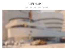 Tablet Screenshot of mikemellia.com